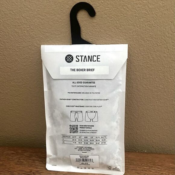 New Stance Boxer Brief Shorts Green/Blue Surf Tubeular S (30"-32") Poly Blend - Picture 5 of 11